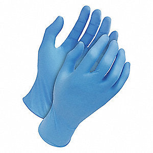 Blue Powder Free Nitrile Gloves (100 pack) - Minoo Corporation