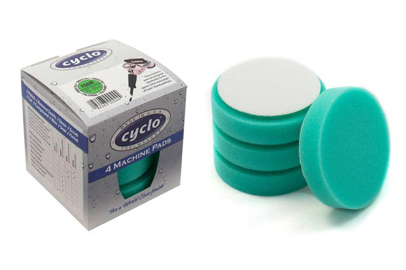 Cyclo Foam Polishing Pads 4pack - Green (EQ151) - Minoo Corporation
