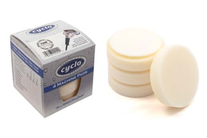 Cyclo Foam Finishing Pads 4pack -White (EQ162) - Minoo Corporation